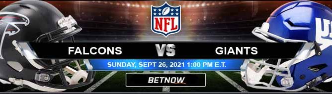 Betting Football Analysis on the Game Between Falcons and Giants 09-26-2021