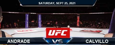 UFC 266 Andrade vs Calvillo 09-25-2021 Tips Forecast and Analysis