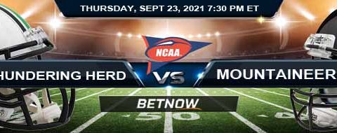 First Match of Week 4 NCAAF 2021's Betting Tips Marshall Thundering Herd vs Appalachian State Mountaineers 09-23-2021