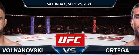 UFC 266 Volkanovski vs Ortega 09-25-2021 Fight Analysis Predictions and Tips
