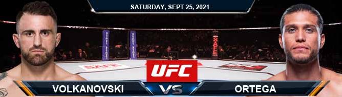 UFC 266 Volkanovski vs Ortega 09-25-2021 Fight Analysis Predictions and Tips